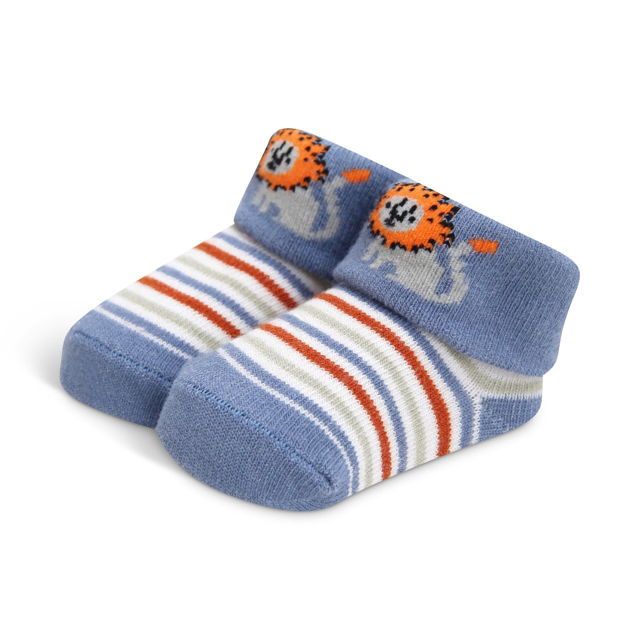 Motherschoice Baby Boys Loin Socks Booties Gift Box Blue  IT3960