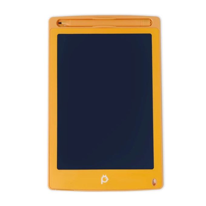 Peekaboo's LCD 8.5 inch Writing Tablet with a Drawing Pad Orange Age- 3 Years & Above