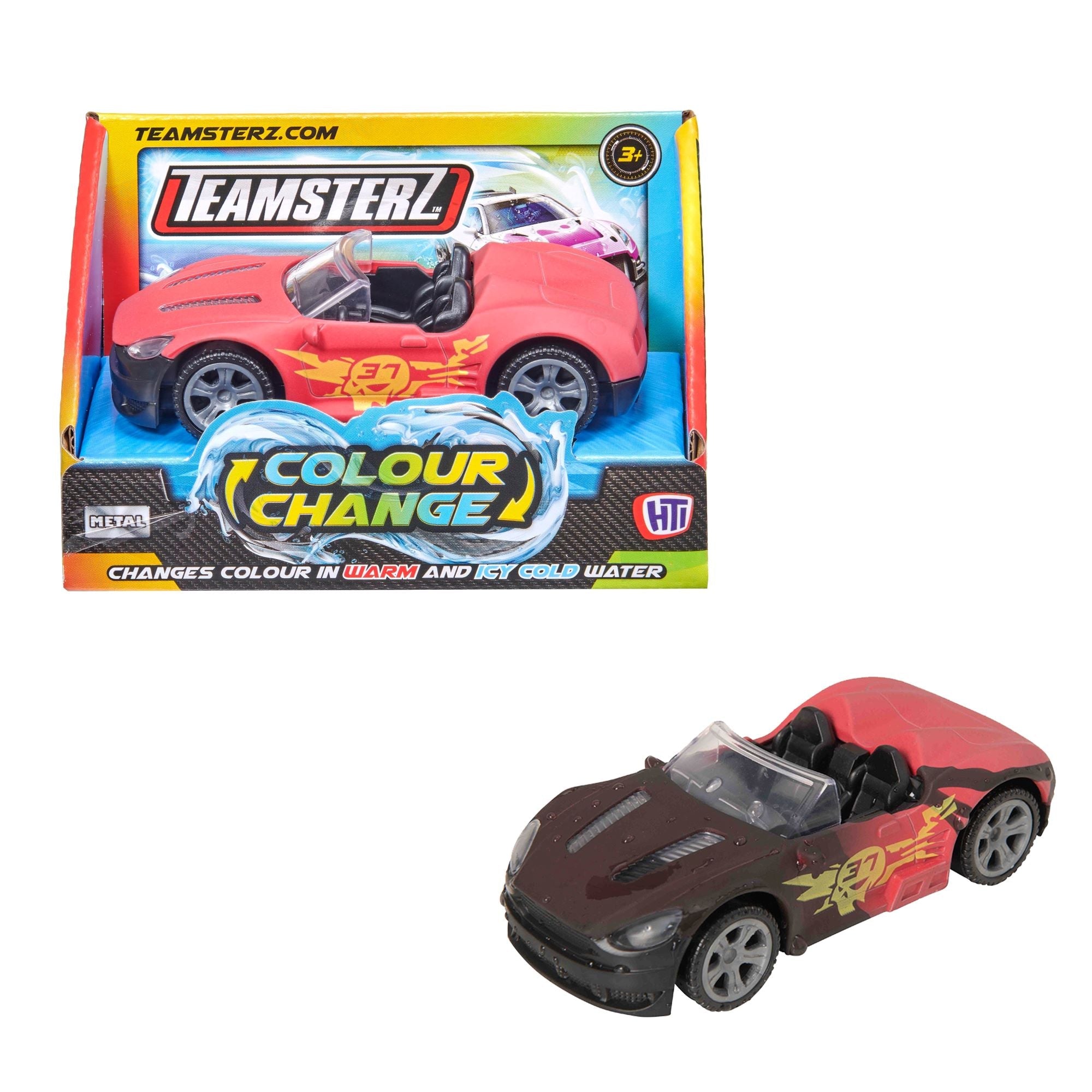 Teamsterz Colour Change Metal Car 1417268 Age- 3 Years & Above