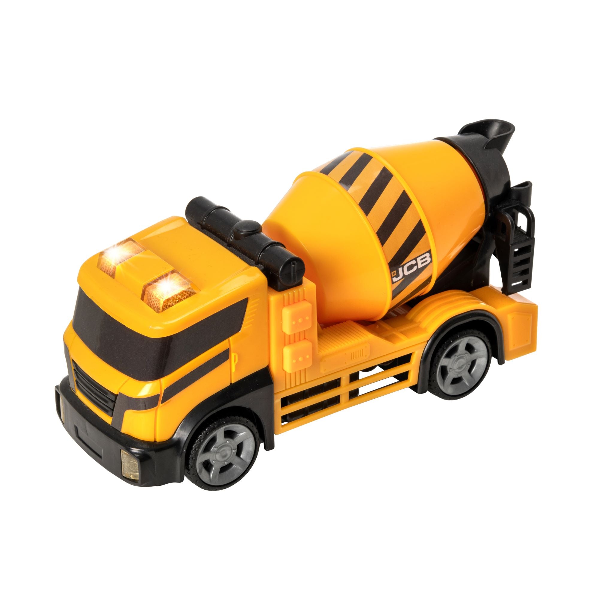 Teamsterz JCB Small Cement Mixer with Lights & Sound Yellow Age- 3 Years & Above