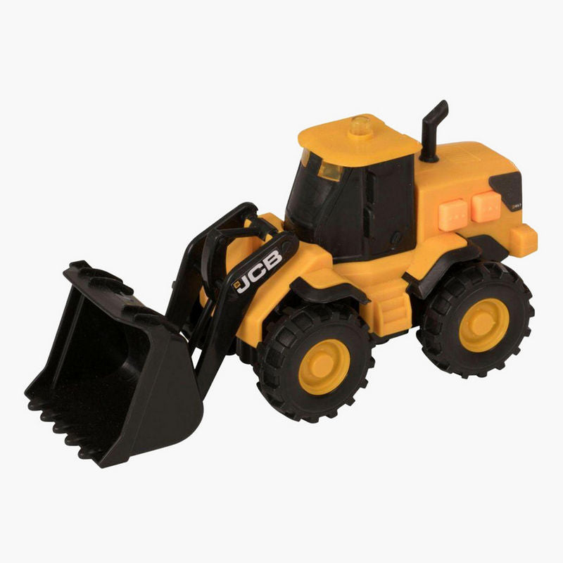 Teamsterz JCB Small Wheel Loader with Lights & Sound Yellow Age- 3 Years & Above