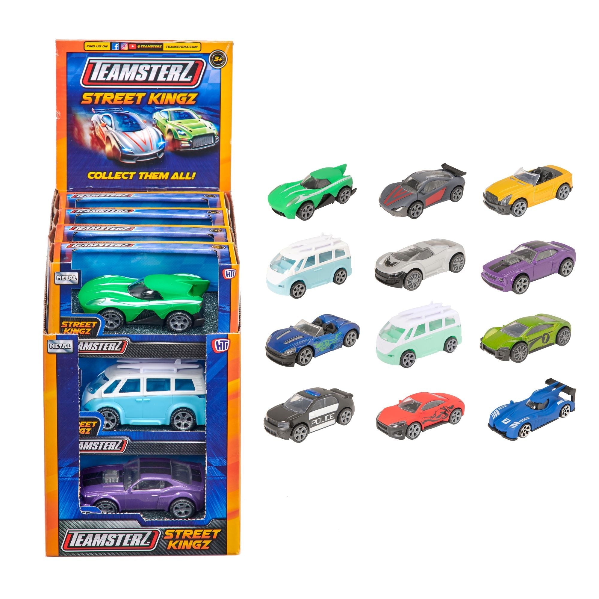 Teamsterz Small Die-Cast Single Car Assorted Age- 3 Years & Above