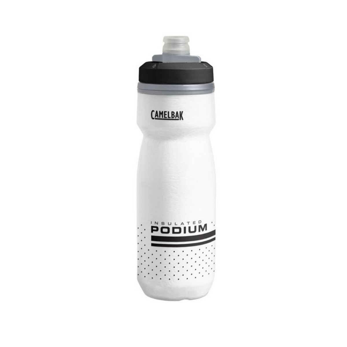 CamelBak PodiumÃ‚Â® Chill Insulated Water Bottle 710ml/24Oz White/Black Age- 8 Years & Above