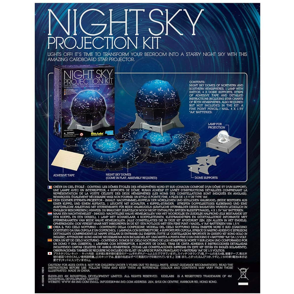 4M Kidz Labs / Create A Night Sky Projection Kit Age 8Y+