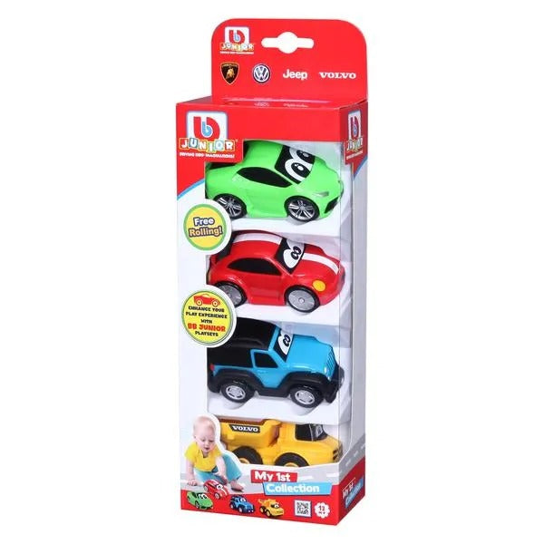 BB Junior My 1st Collection of Cars Set of 4 Multicolor Age 1 Year & Above