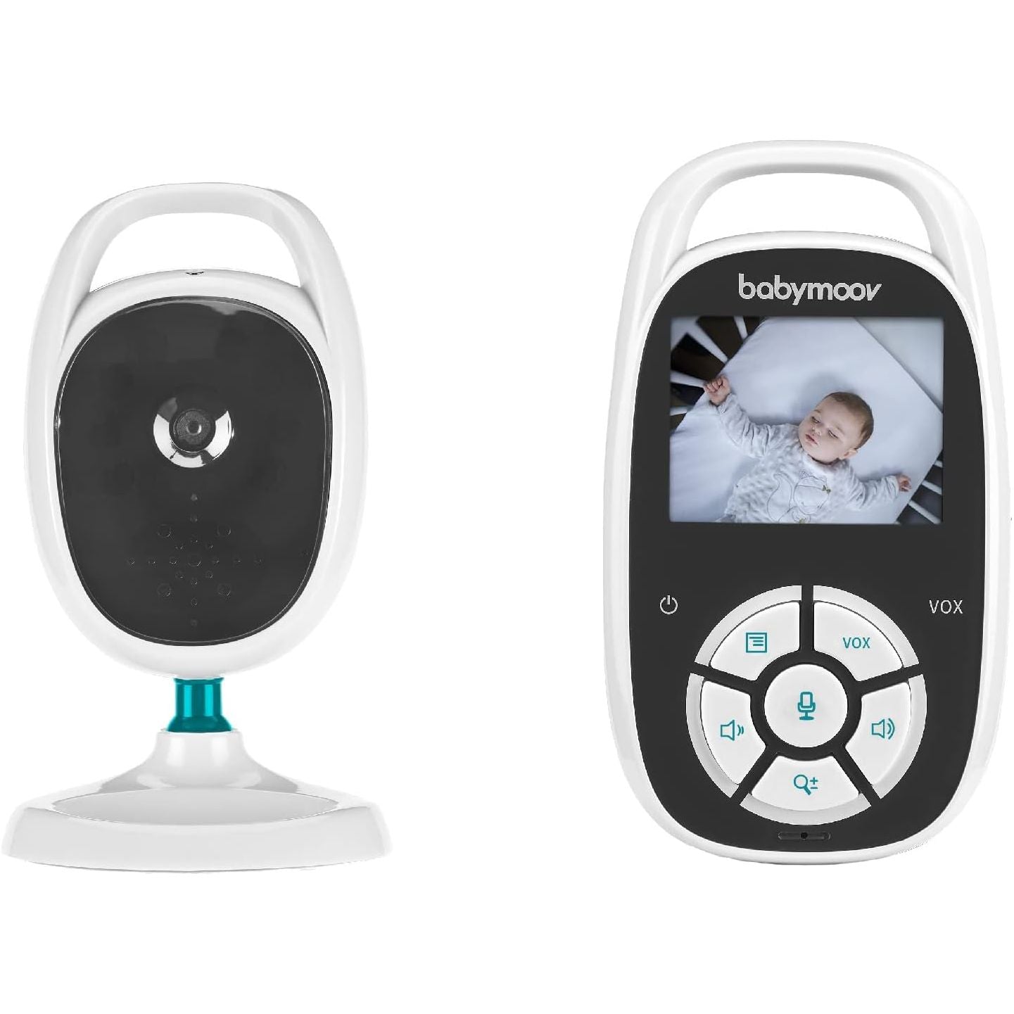 Lollipop HD WIFI Video Baby Monitor Turquoise Age- Newborn & Above
