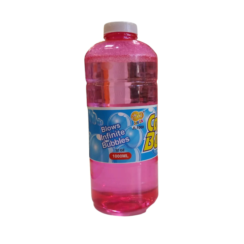 Blows Infinite Bubbles Solution 1 Litre Pink Age- 2 Years & Above