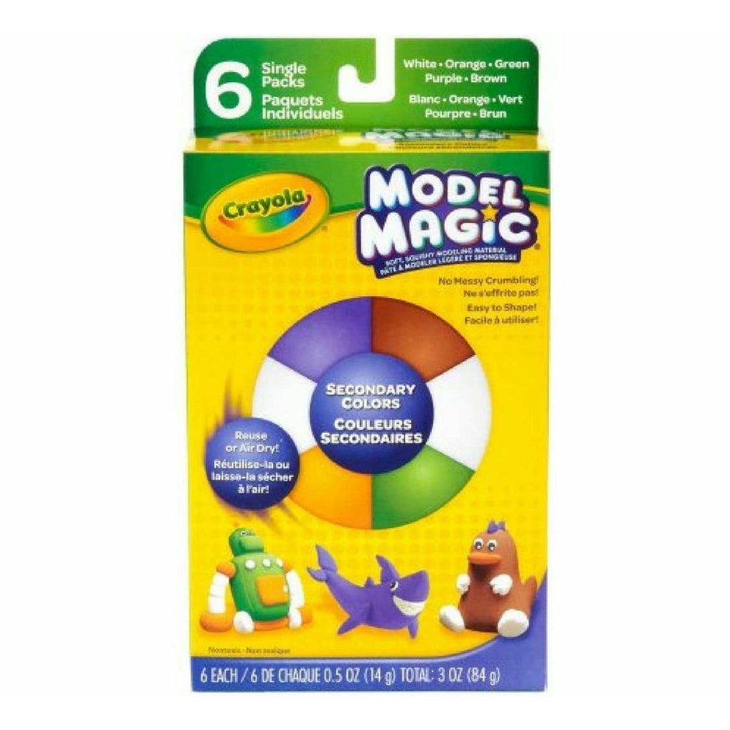 Crayola Modelling Clay Secondary 6 Pack