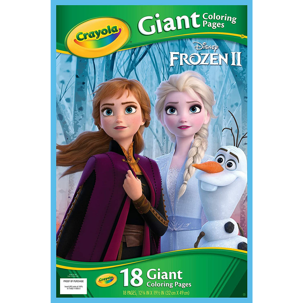 Crayola Wonder Frozen Giant Coloring Pad