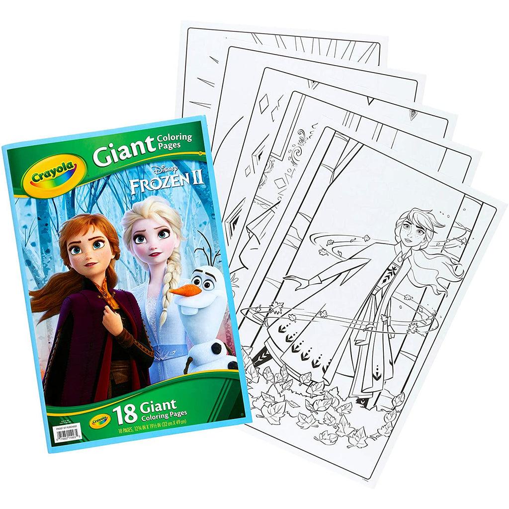 Crayola Wonder Frozen Giant Coloring Pad