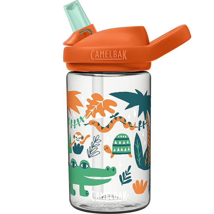 CamelBak Eddy+ Kids Water Bottle 14oz/400ml Jungle Animals Multicolor Age- 12 Months to 6 Years