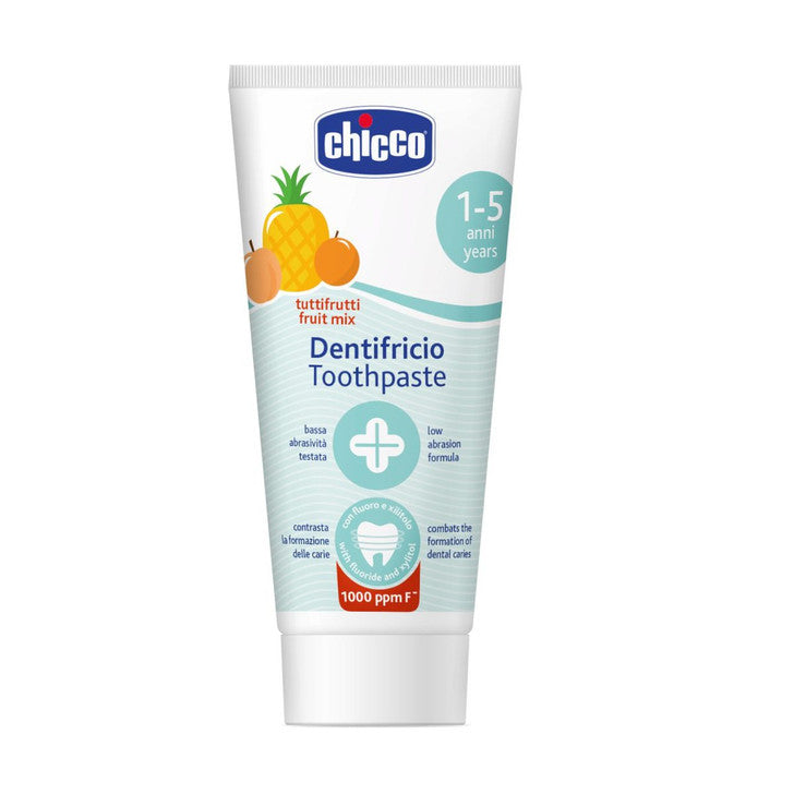 Chicco Tutti Frutti Fruit Mix Toothpaste 50 ml Age- 12 Months to 5 Years