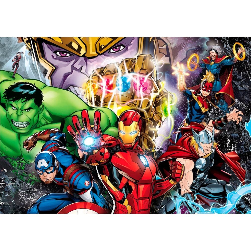 Clementoni  Brilliant Marvel Superheroes Puzzles 104 Pieces 6Y+