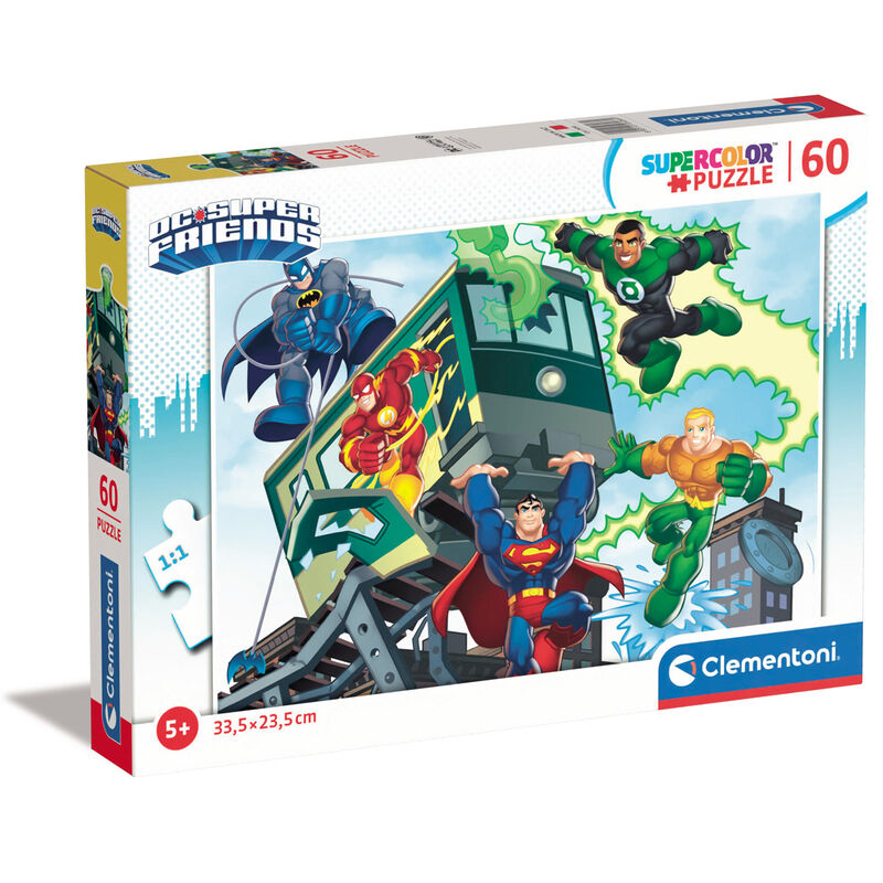 Clementoni Supercolor DC Comics 60 Pieces Age- 5 Years & Above