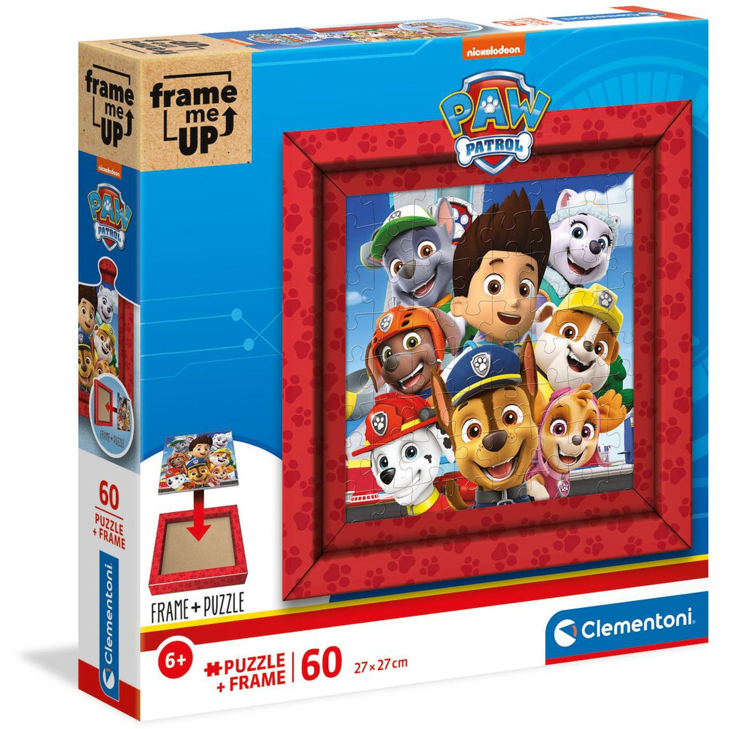 Clementoni Paw PatrolFrame Me Up Kids Puzzle with 60 Pieces Multicolor Age- 6 Years & Above