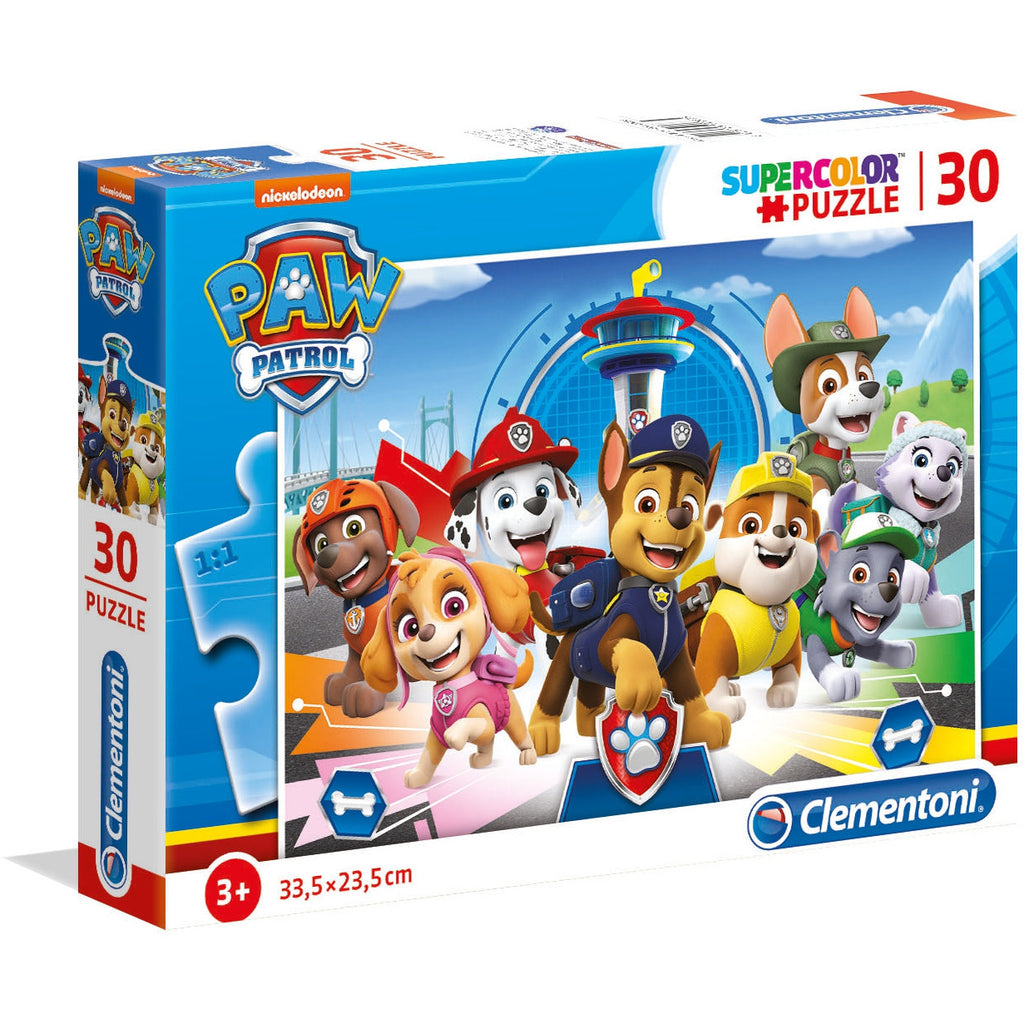 Clementoni Supercolor Paw Patrol Puzzle 30 Pieces Age- 3 Years & Above