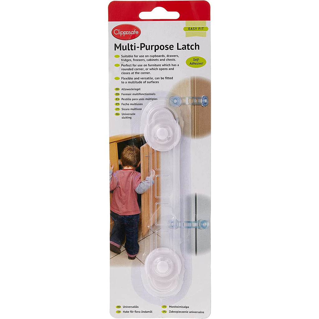 Clippasafe Multi-Purpose Latch Age- Newborn to 24 Months