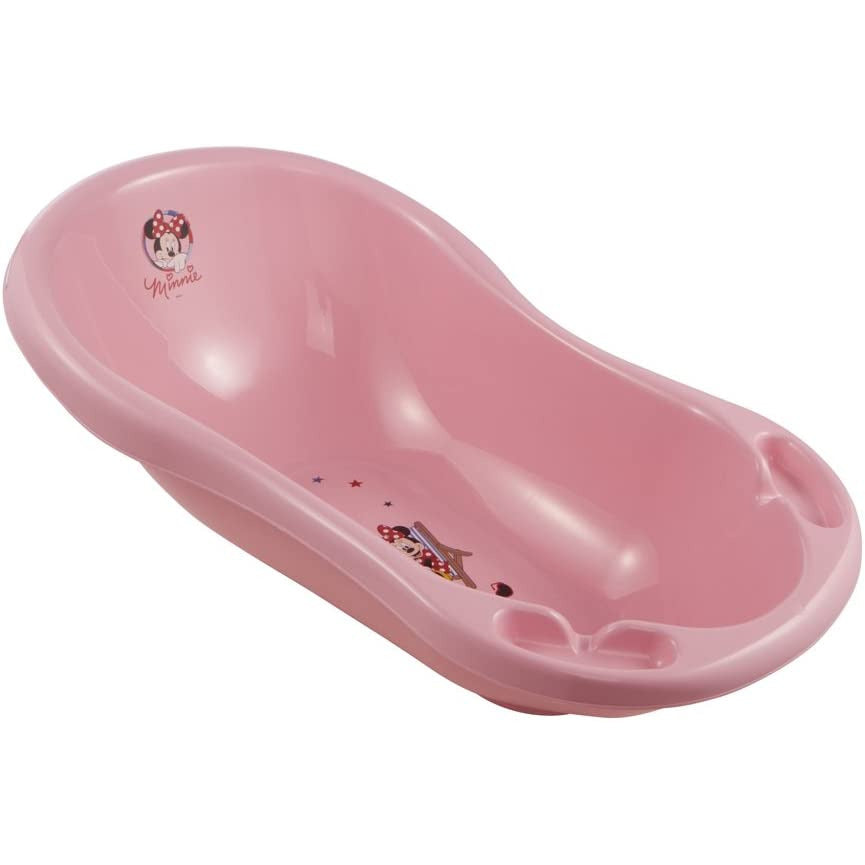 Disney Minnie Mouse Baby Bath Tub With Plug 84 Cm Pink Age- 6 Months & Above