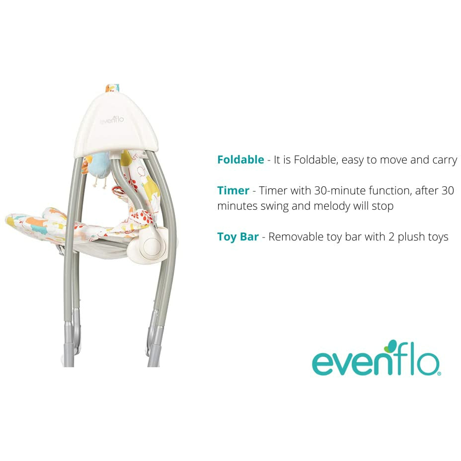 Evenflo Baby Deluxe Infant Swing 6-11Kg