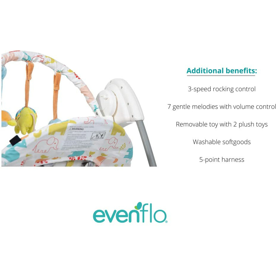 Evenflo Baby Deluxe Infant Swing 6-11Kg