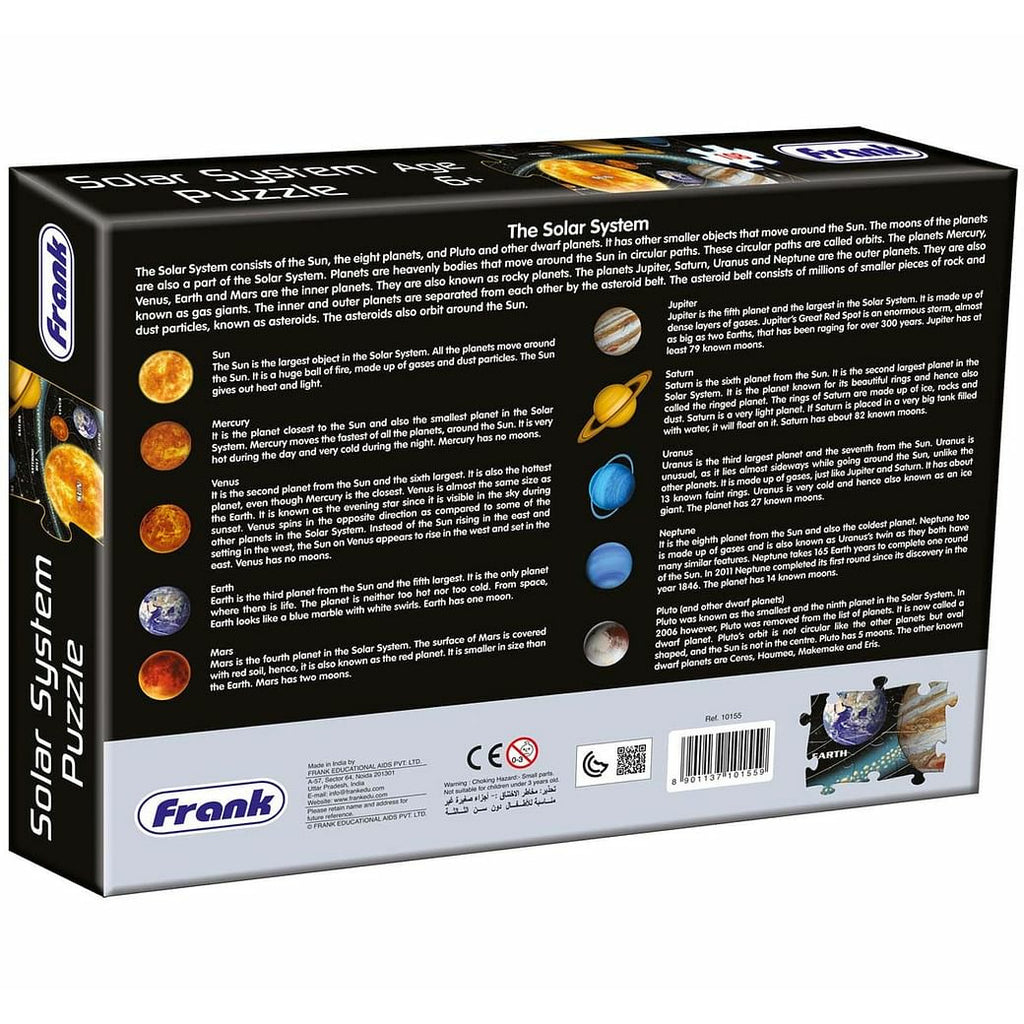 Frank Puzzles Solar System (108 Pcs)