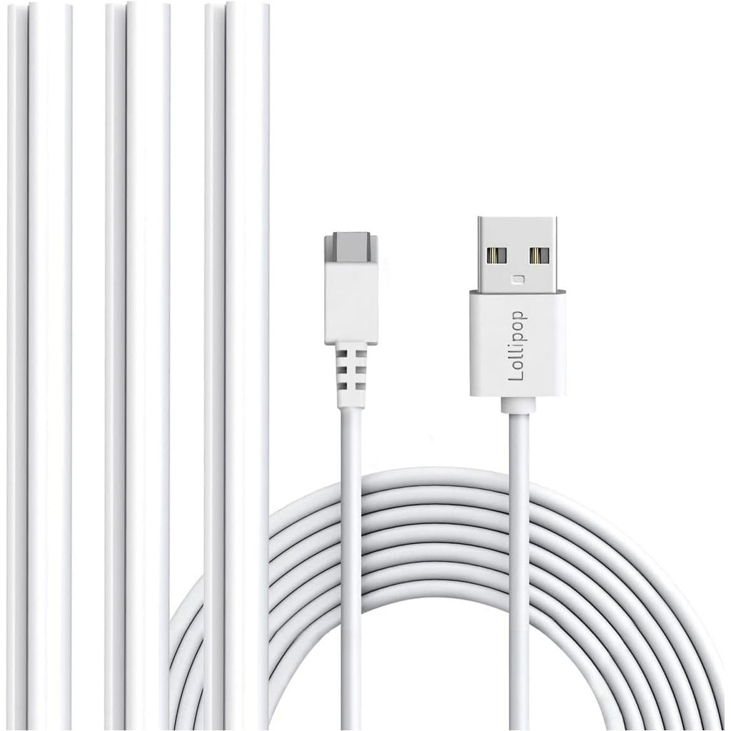 Lollipop Monitor Cable Set White Age- Newborn & Above