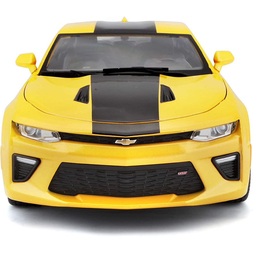 Maisto  Diecast 1:18 Cheverot Camaro 2016 Yellow Age- 4 Years & Above