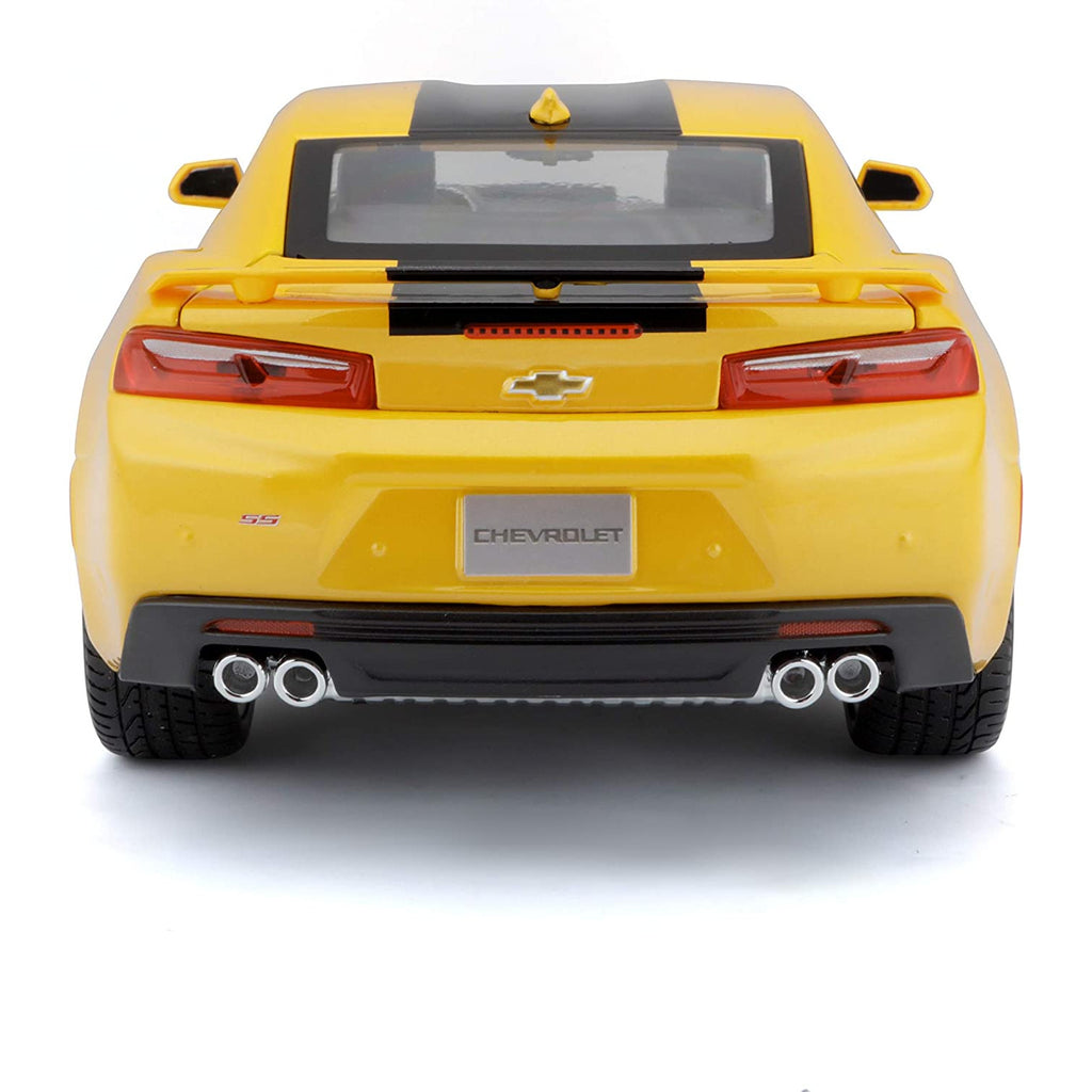 Maisto  Diecast 1:18 Cheverot Camaro 2016 Yellow Age- 4 Years & Above