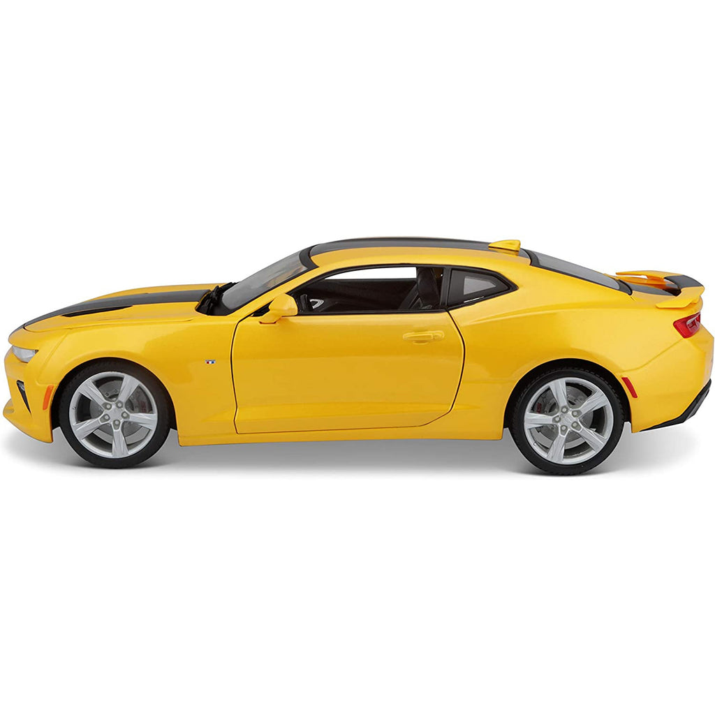 Maisto  Diecast 1:18 Cheverot Camaro 2016 Yellow Age- 4 Years & Above