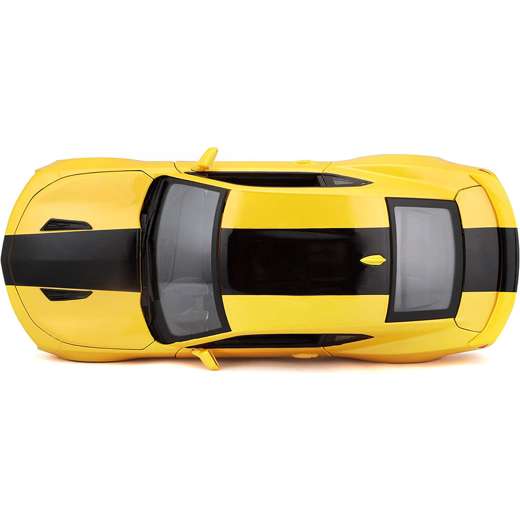 Maisto  Diecast 1:18 Cheverot Camaro 2016 Yellow Age- 4 Years & Above