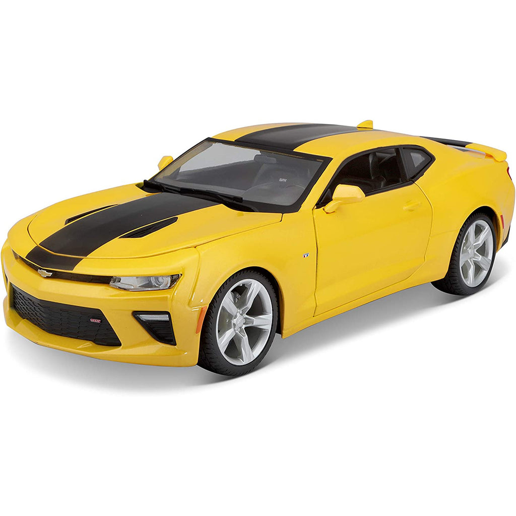 Maisto  Diecast 1:18 Cheverot Camaro 2016 Yellow Age- 4 Years & Above