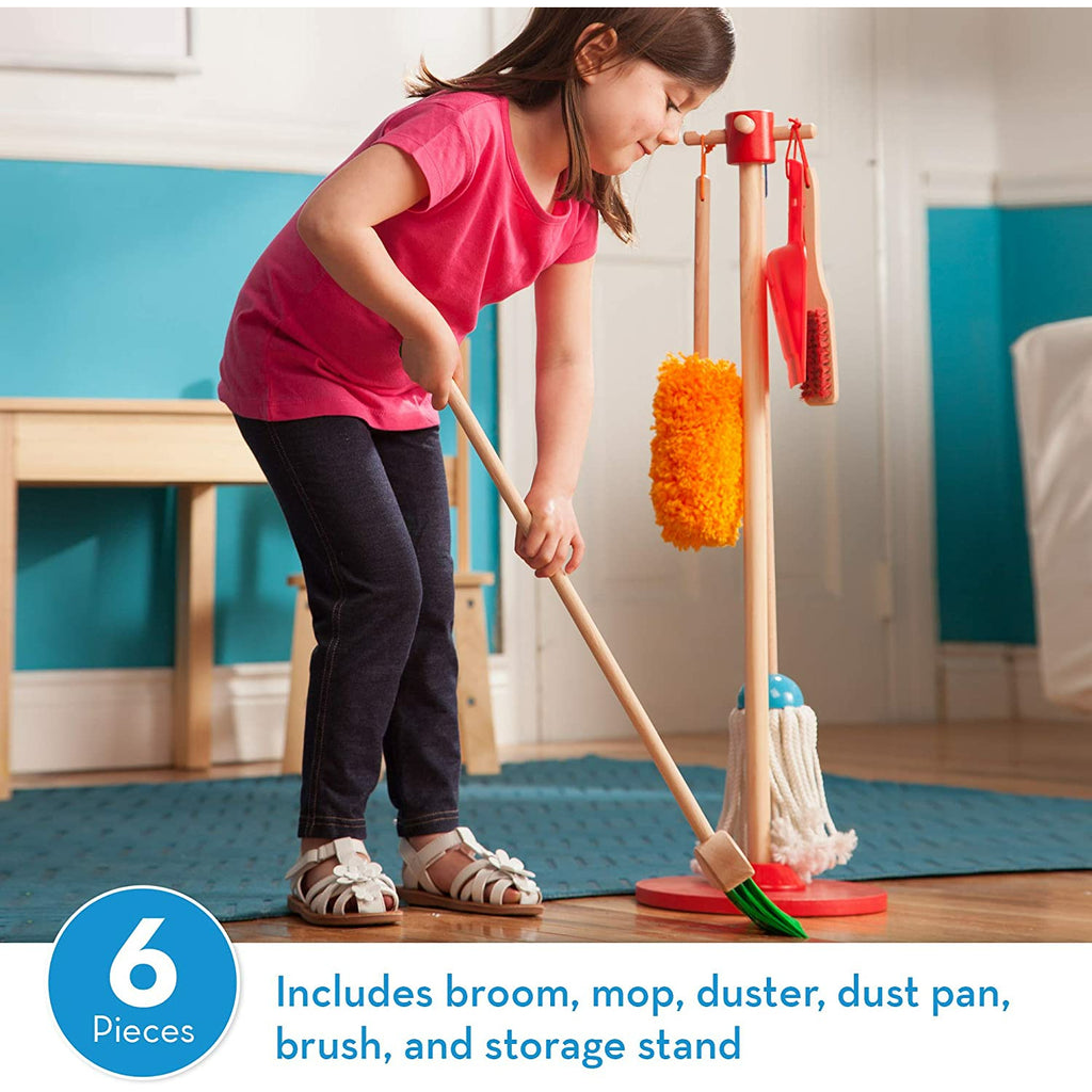 Melissa and Doug Let's Play House! Dust, Sweep & Mop Age 3Y+
