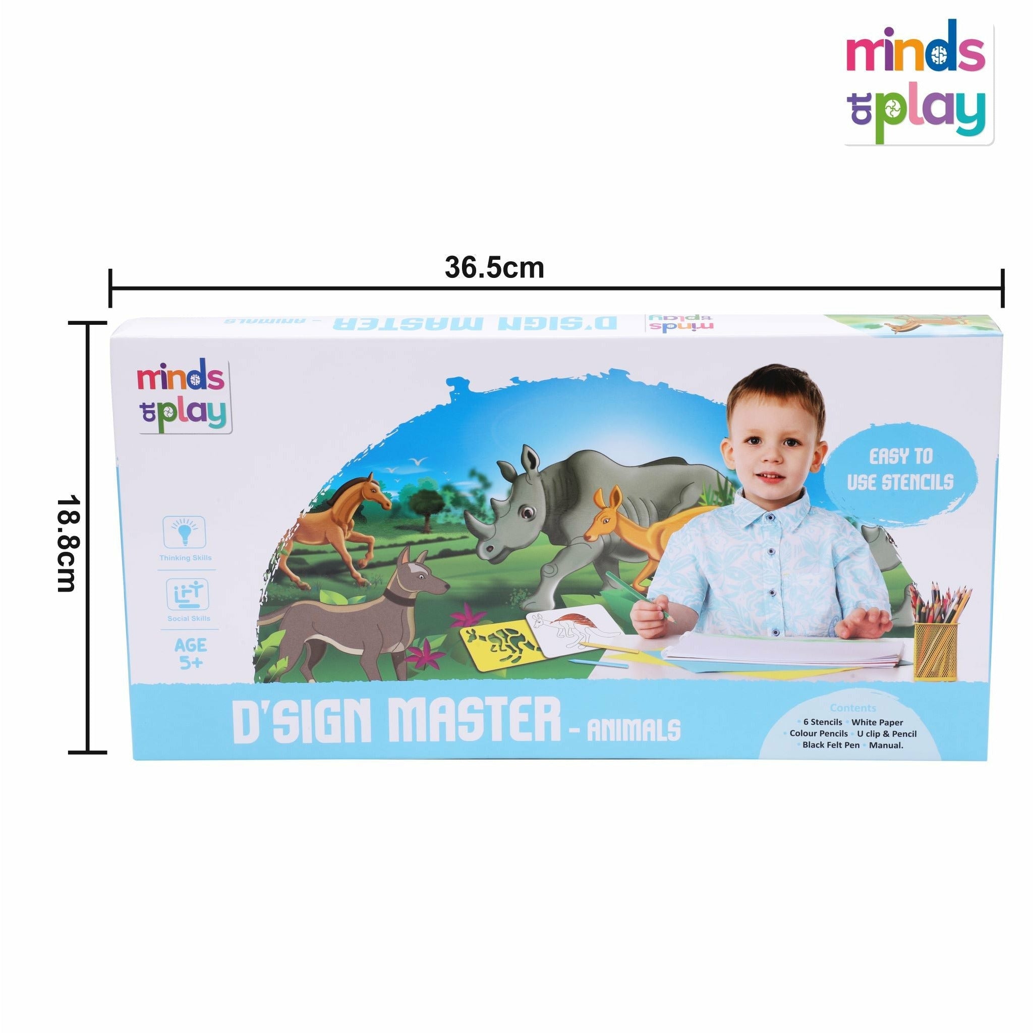 Minds At Play Design Master Jr Game Multicolour Age-4 Years & Above -  Peekaboo