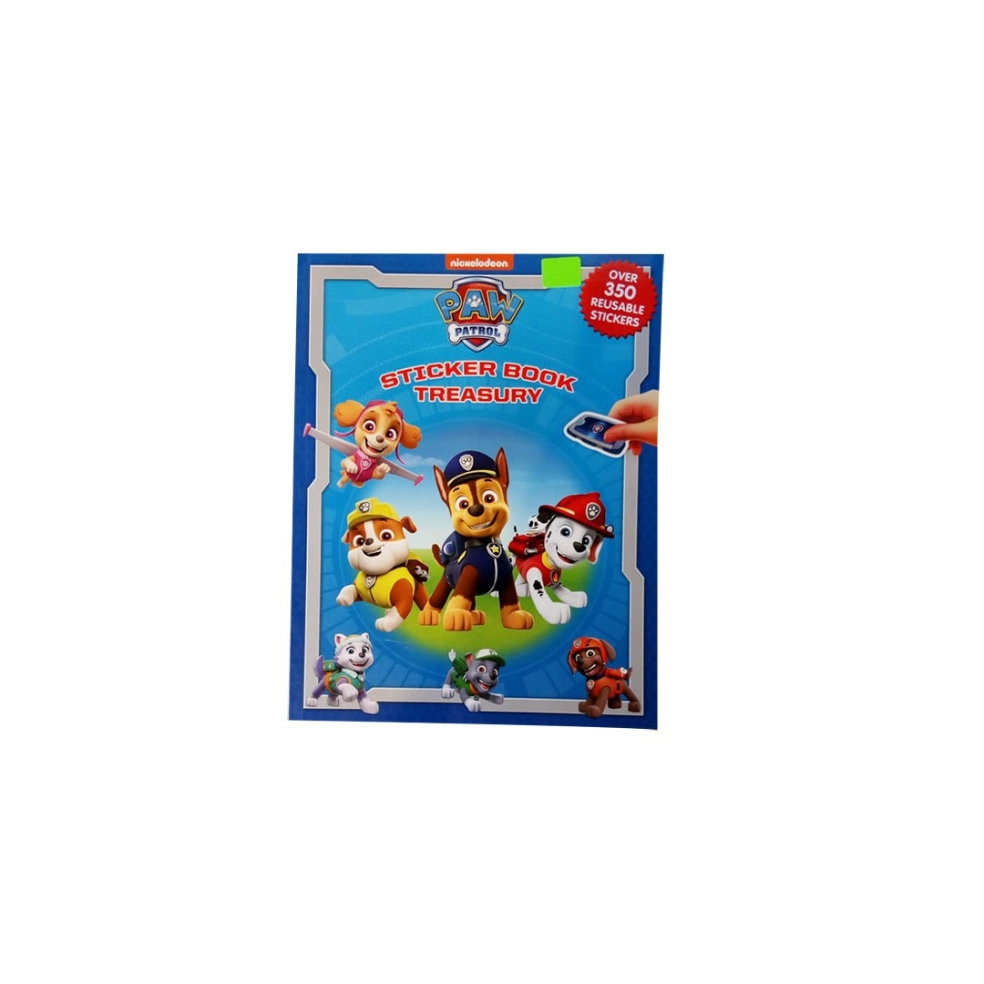 Phidal Nickelodeon Paw Patrol Sticker Book Treasury Age 3+ - Peekaboo