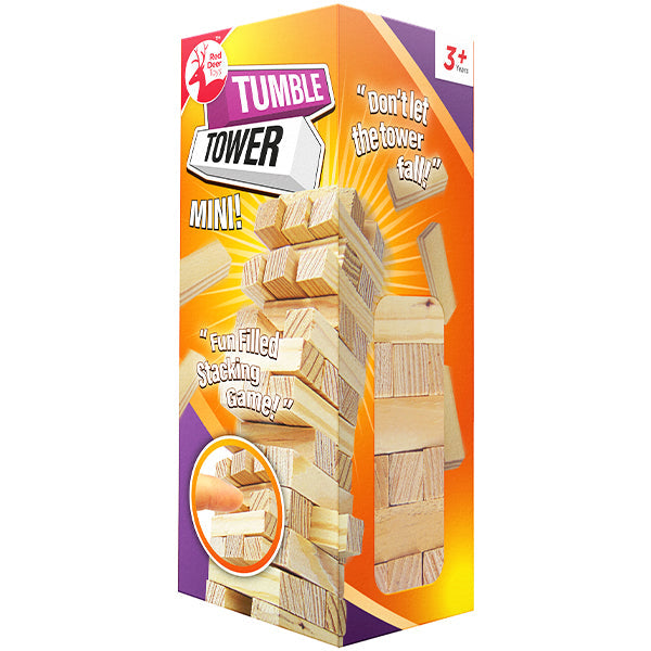 Red Deer Toys Mini Tumble Tower Set Age-3 Years & Above