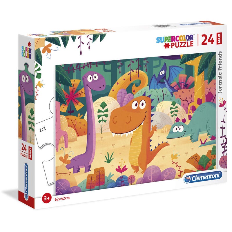 Clementoni Jurassic Friends Puzzle 24 Pieces 3Y+