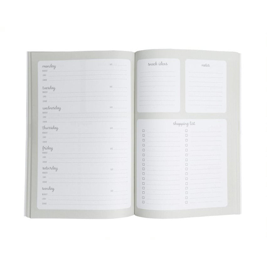 Pearhead Meal Planner Notebook Pink Age-6 Months & Above