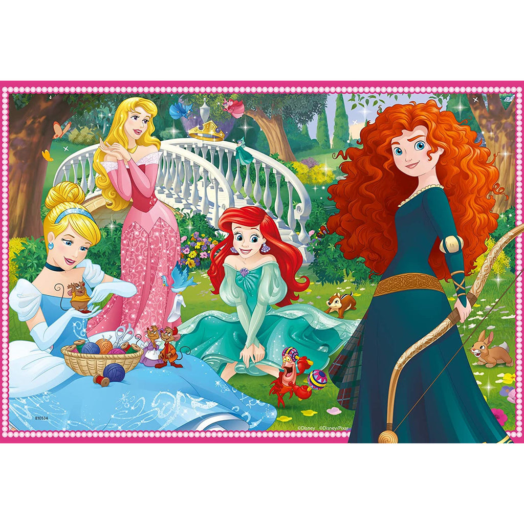 Ravensburger In the World of Disney Princesses Jigsaw Puzzle 2 x 12 Pieces Age- 3 Years & Above