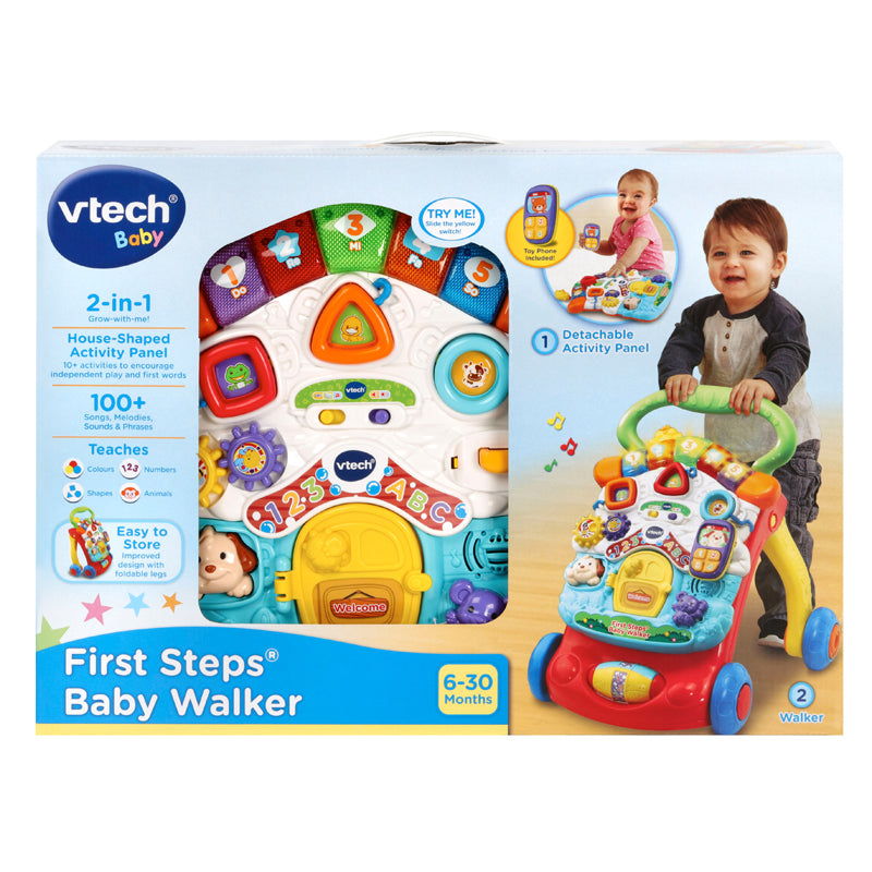 VTech First Steps Baby Walker Multicolor Age- 18 Months & Above