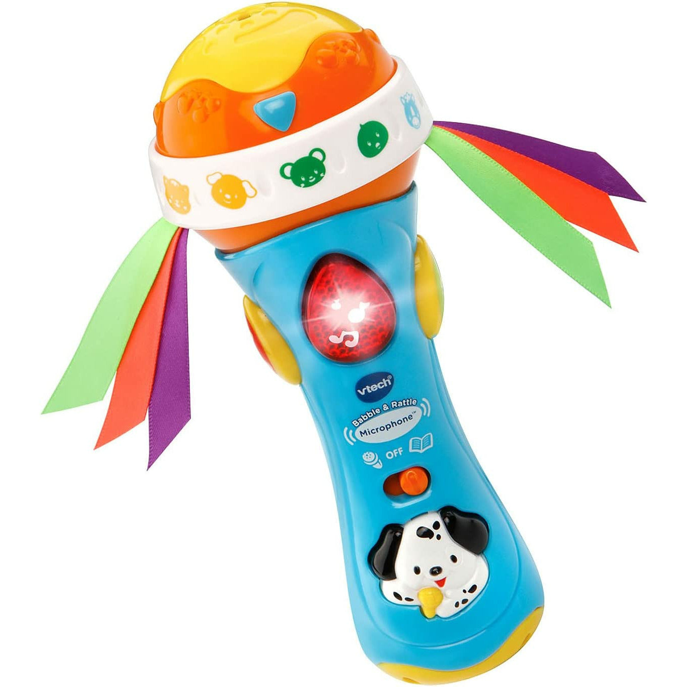 Vtech Babble & Rattle Microphone Multicolor Age-Newborn & Above