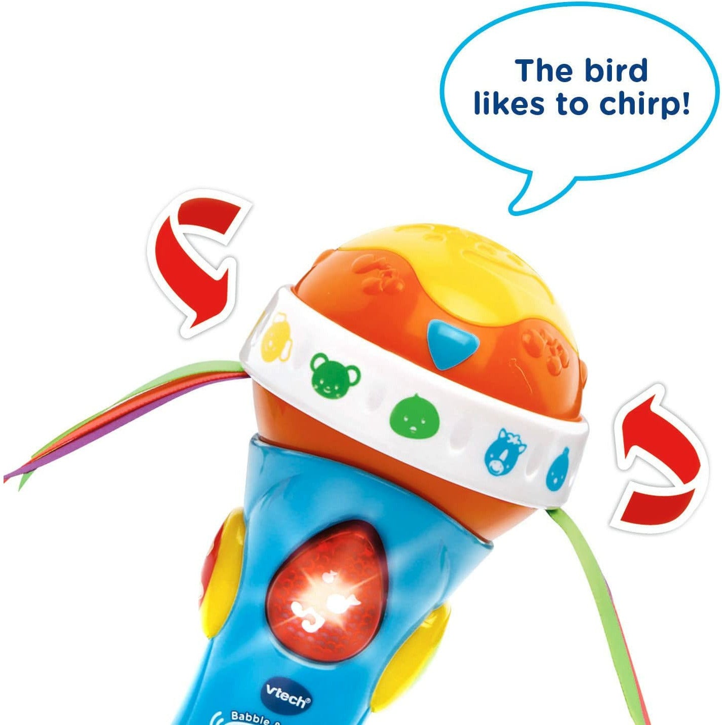 Vtech Babble & Rattle Microphone Multicolor Age-Newborn & Above