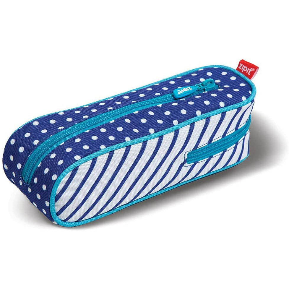 Zipit Davis Pencil Case - Blue Kids - Peekaboo