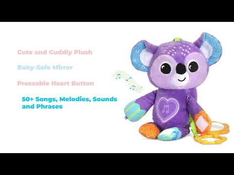 Vtech Cuddle & Play Koala Stroller Toy Purple Age-Newborn & Above