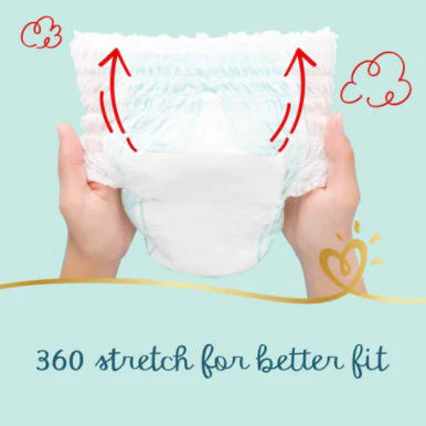Pampers Premium Care Pants Diapers, Size 4, 9-14kg, Easy On & Easy