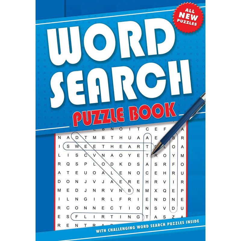 Pibi Wordsearch Books 9-12 Assorted Age-3 Years & Above