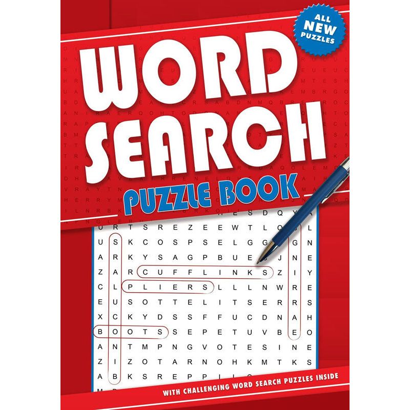 Pibi Wordsearch Books 9-12 Assorted Age-3 Years & Above