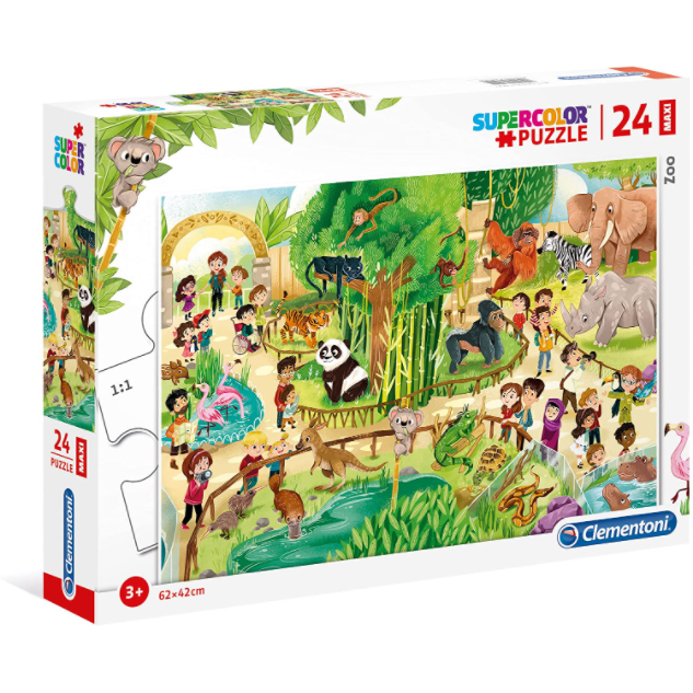 Clementoni  Zoo Puzzle 24 Pieces 3Y+