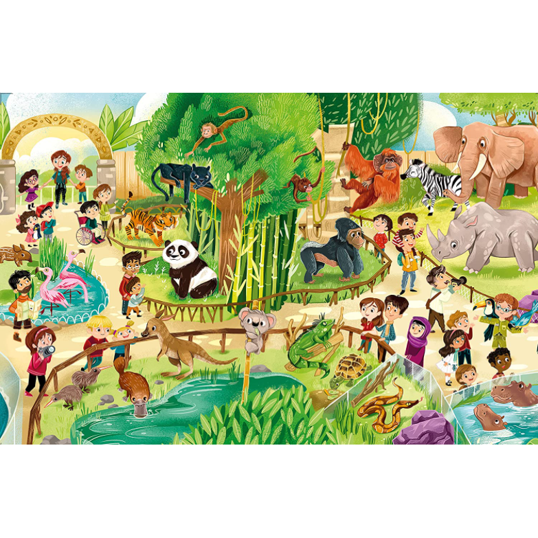 Clementoni  Zoo Puzzle 24 Pieces 3Y+